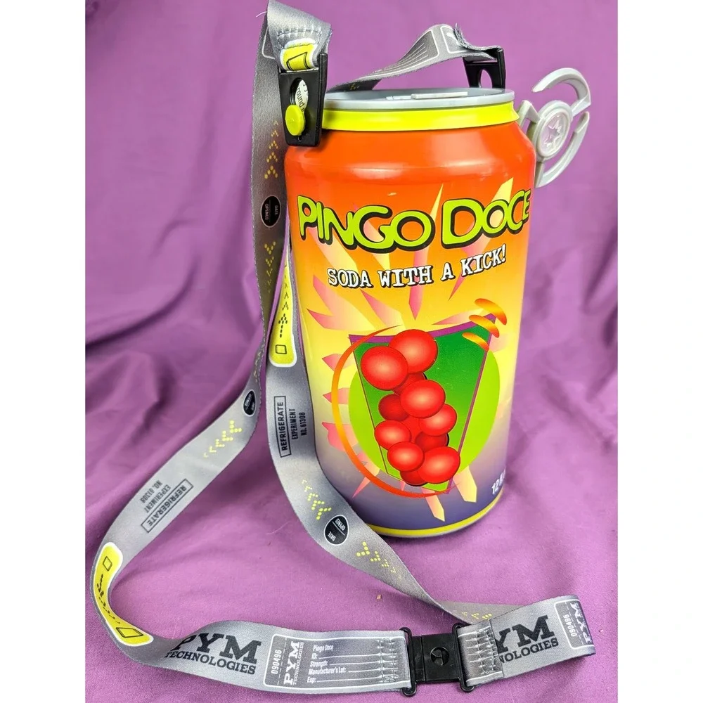 DISNEYLAND AVENGERS Test Kitchen PINGO DOCE Soda Can Pym Disc Sipper & Lanyard